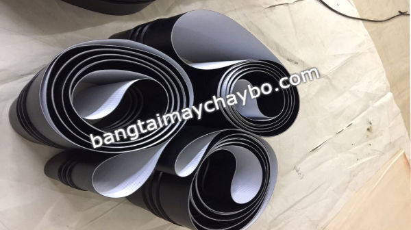 Bao tiền một tấm băng tải máy chạy bộ