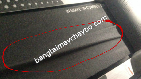 Băng tải máy chạy bộ mới mua được 6 tháng đã bị rách hỏng