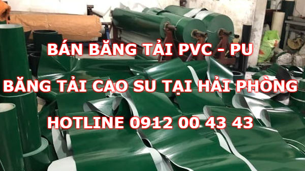 Băng tải PVC tại Hải Phòng