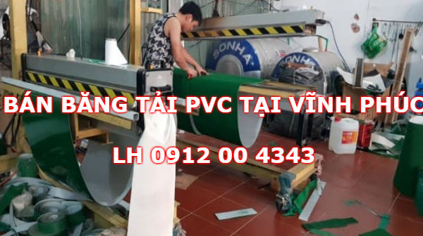 Bán băng tải PVC tại Vĩnh Phúc
