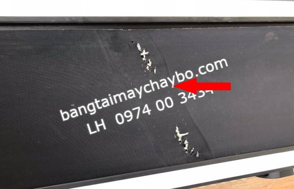 Thảm máy chạy bộ bị bung môi nối có ép lại được không